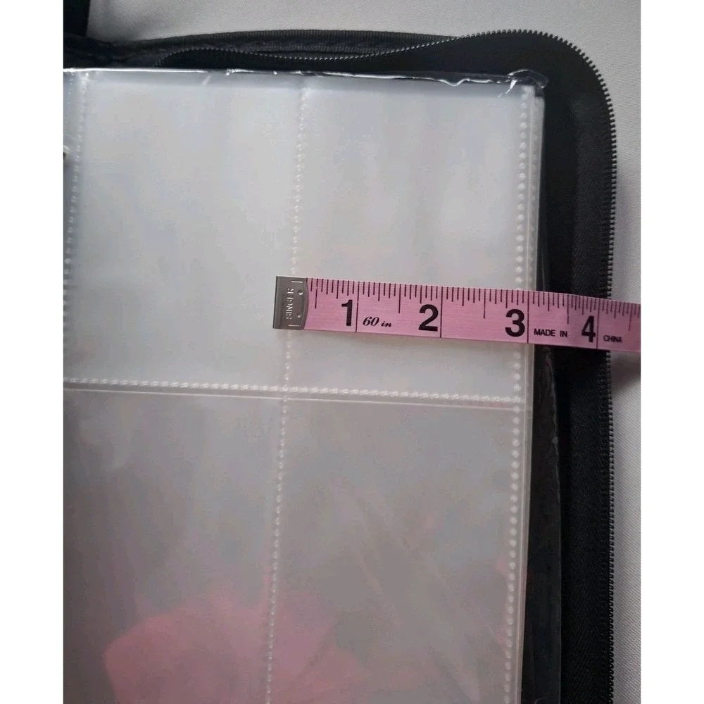HUTRADE  Album Trading Cards 400 Pockets 50‎ Pages Waterproof  Pu With Zipper